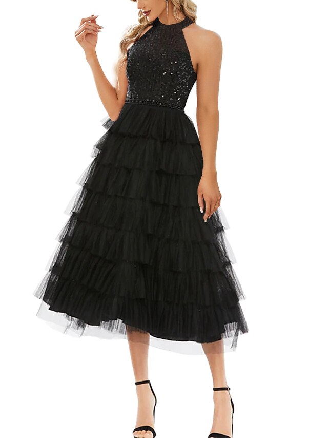 ALine Cocktail Dresses Elegant Dress Wedding Guest Semi Formal Tea