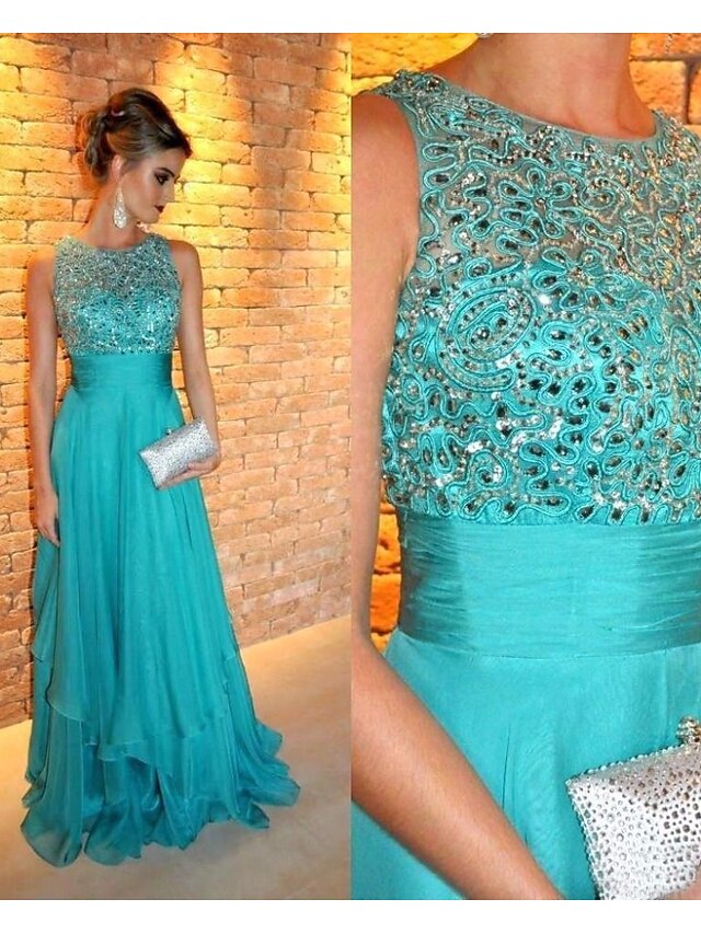 A-Line Evening Prom Dress Vintage Dress Wedding Guest Wedding Party Sweep / Brush Train Sleeveless Halter Neck Wednesday Addams Family Sequined with Crystals Sequin Ruffles Masquerade Dress