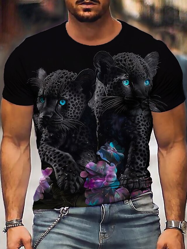 Heren Mariachi Grafische T-shirts 3D Print Nep Pak Korte Mouw T-shirts