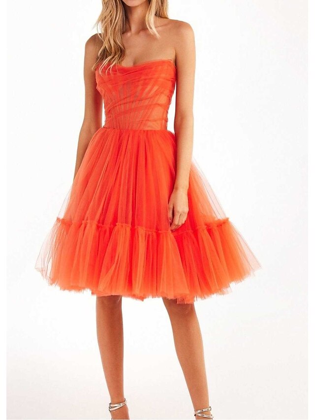 ALine Dresses Corsets Dress Wedding Guest Graduation Knee