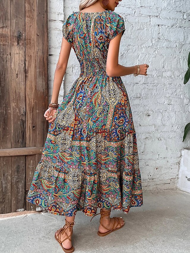 Women's Long Dress Maxi Dress Casual Dress Swing Dress Summer Dress ...