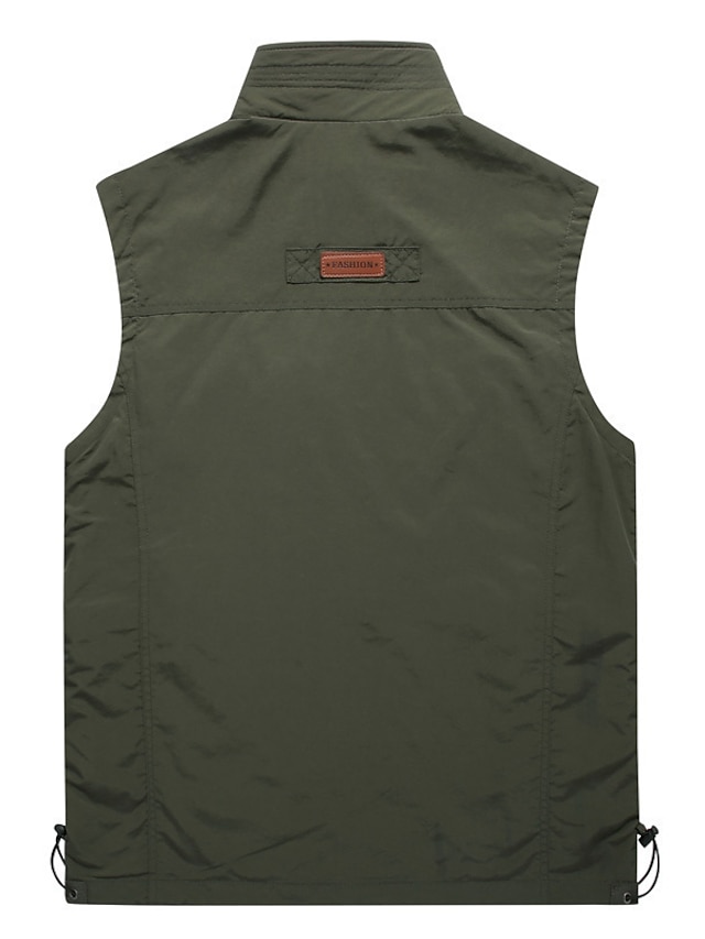 Men's Vest Gilet Fishing Vest Hiking Vest Sleeveless Vest Gilet Jacket