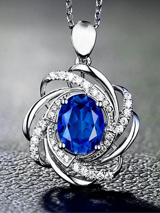 Women's necklace Fashion Outdoor Gem Necklaces 9