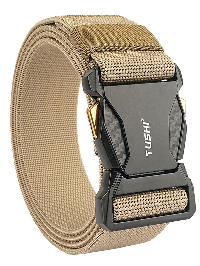  Homme Ceinture Ceinture tactique Ceinture de travail en nylon Noir Bleu Roi Nylon Militaire Armée Plein Usage quotidien Sortie Fin de semaine