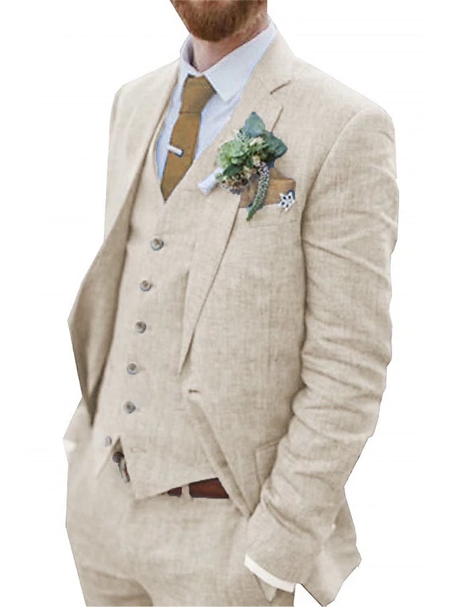 Heren & Jongens Slim Fit Bruiloft Formele Pak 3-delige Set