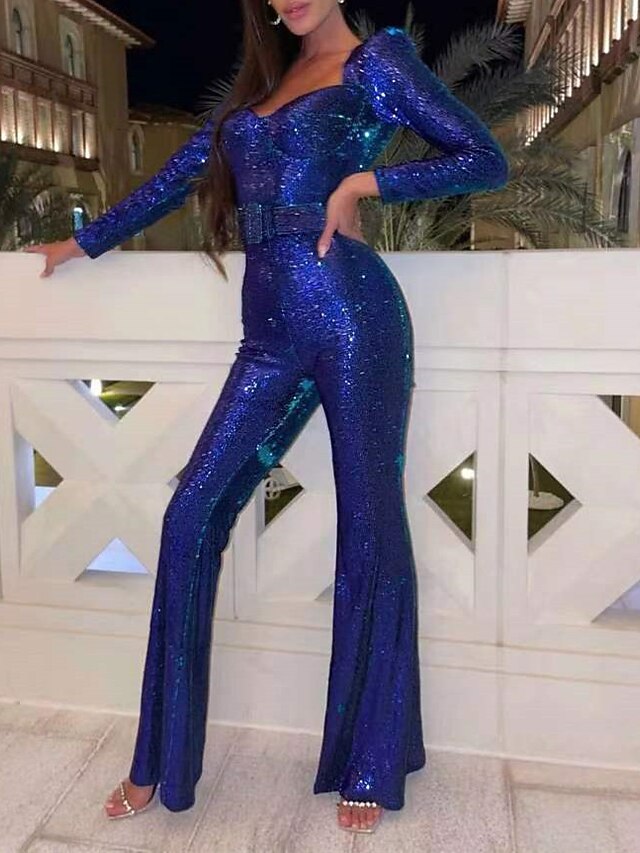 Jumpsuits Prom Dresses Sparkle & Shine Dress Party Wear Floor Length