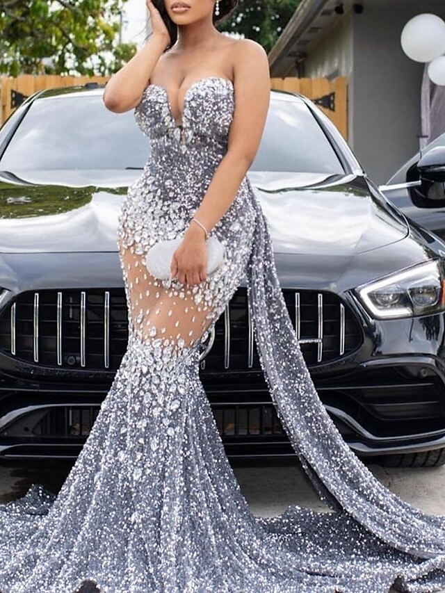 Gown Evening Mermaid Carnival / Trumpet Elegant Formal Dress