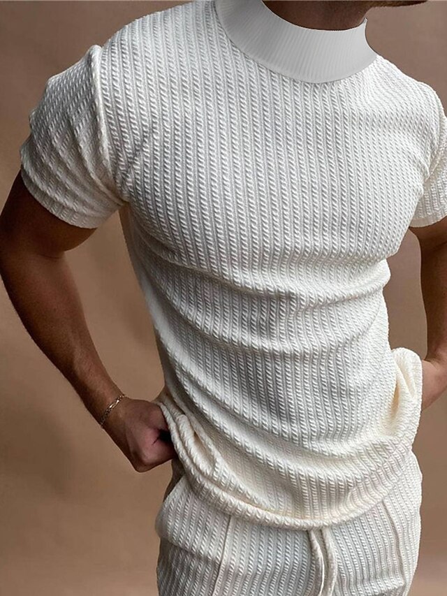 Meilicloth T Shirt Herren Kurzarm Sommer Muscle Shirts Herren