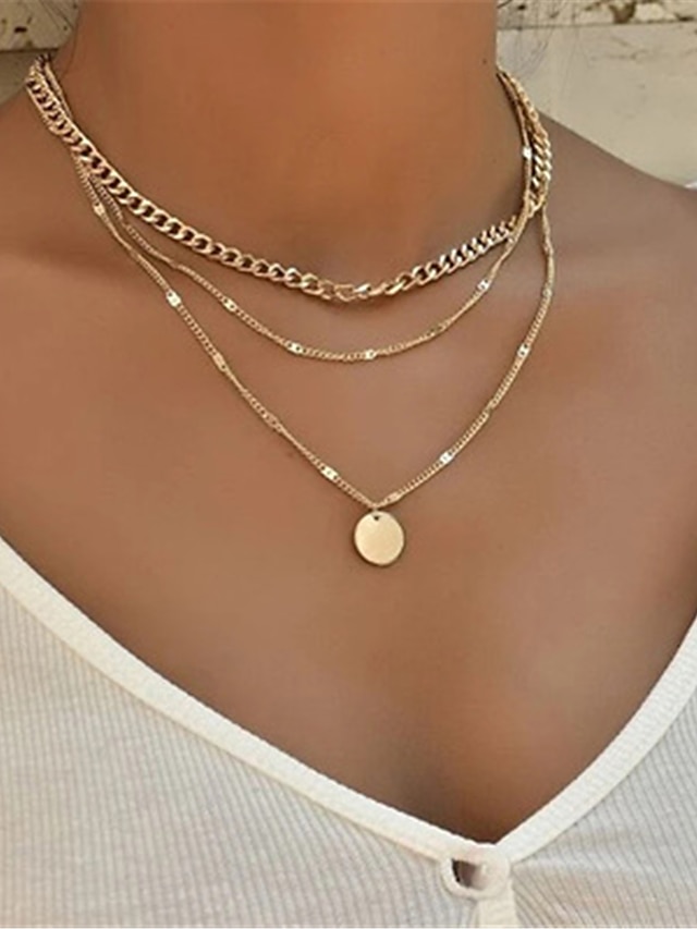  Women's necklace Fashion Outdoor Geometry Necklaces