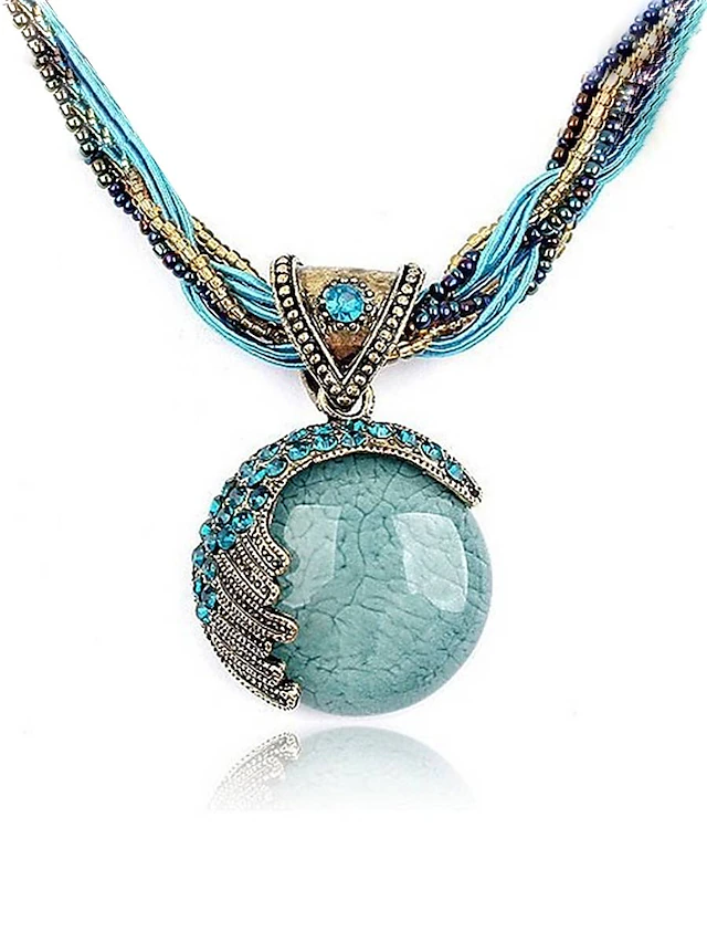 Women's necklace Vintage Outdoor Geometry Necklaces 10