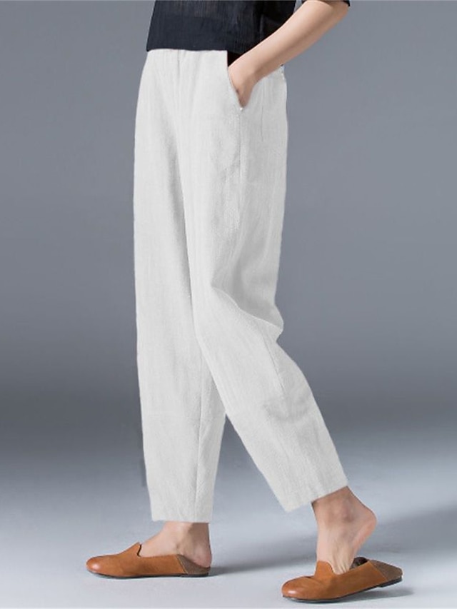 Blooming Linework Cropped Kerry Pant
