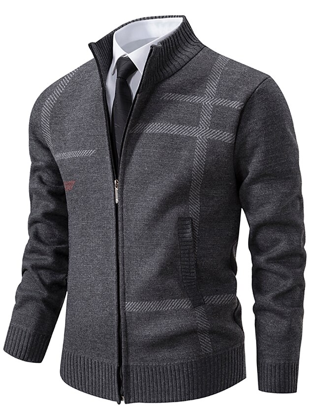 Btmpmcs Uomo Cardigan Lavorato A Maglia Cappotto Invernale