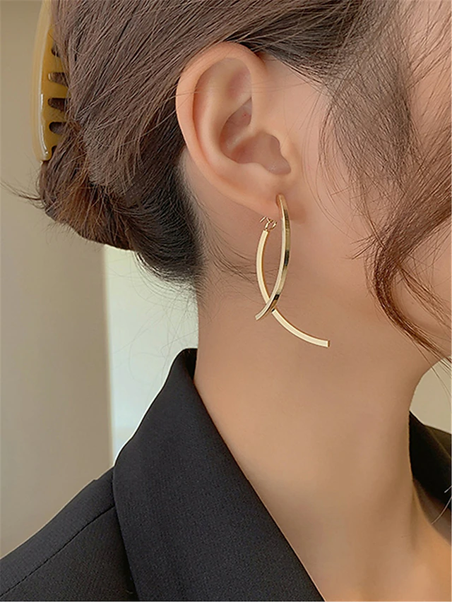 1 Pair Earrings For Women's Birthday Party Evening Wear Gift Alloy Classic Graduation Fashion 6