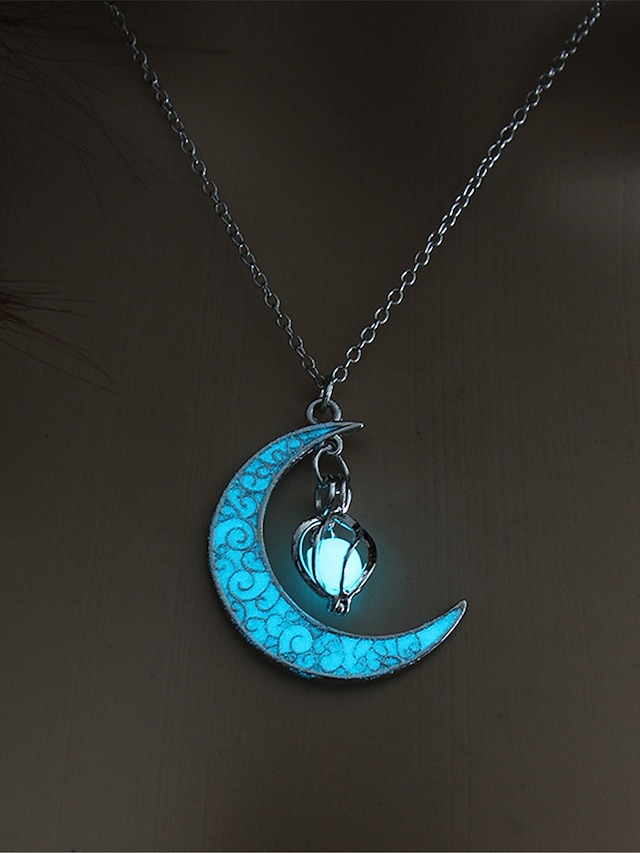  Women's necklace Special Halloween Moon Necklaces