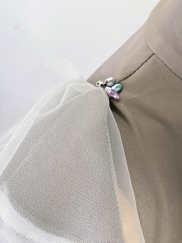 Elegant Slim Fit Sheath Dress Sling Pockets Collar Backless