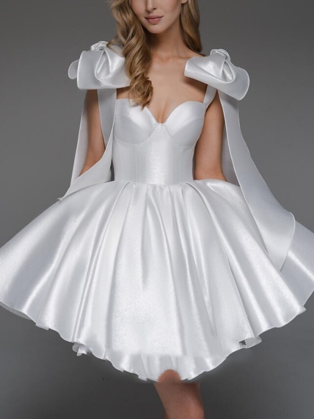 Chic A line Square Neckline Black Short Party Dresses Homecoming Dresses BD2540 main image 0