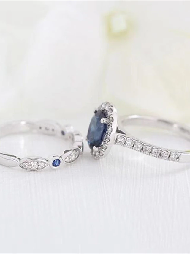 Women's Rings Romantic Date Geometry Ring 6