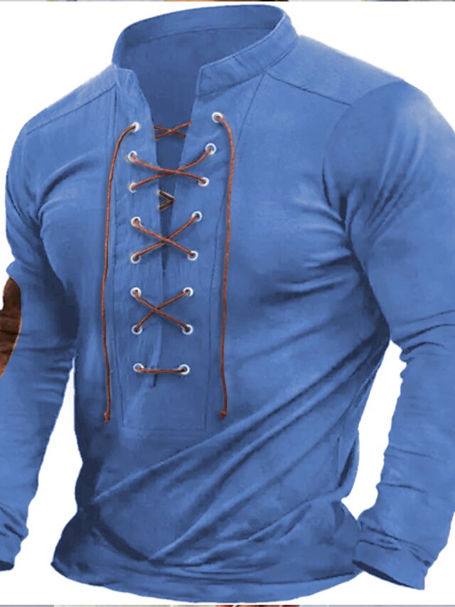 Long Sleeve Henley Top main image 1