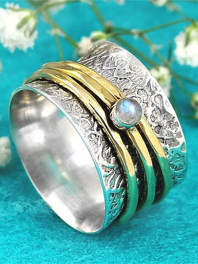 Women's Rings Vintage Outdoor Geometry Ring 6
