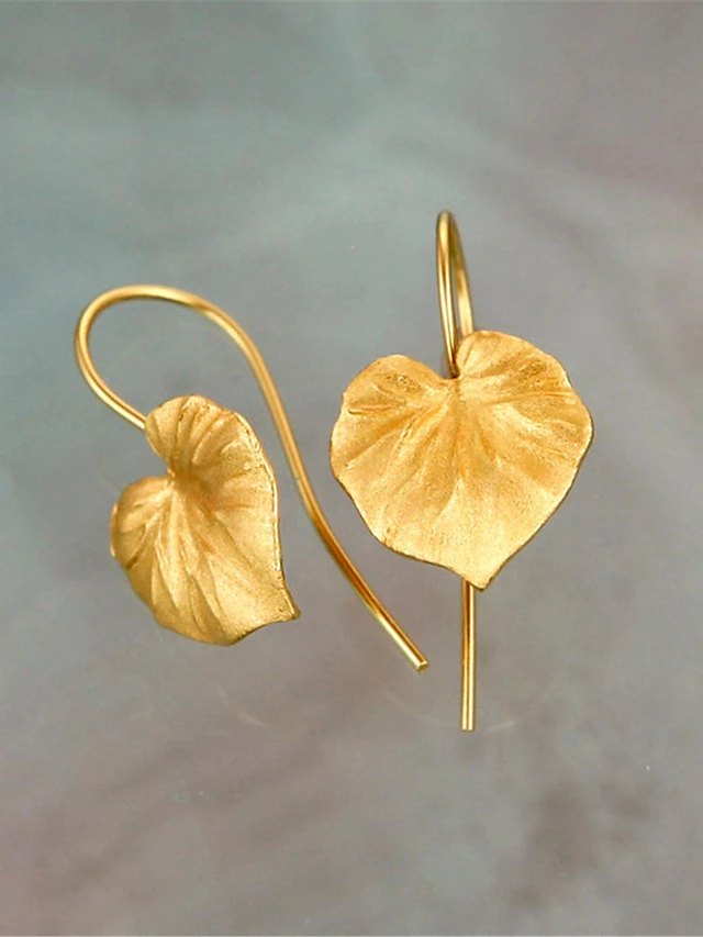 Women's Earrings Vintage Outdoor Leaf Earring 5