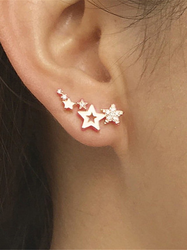  Women's Earrings Fashion Outdoor Star Earring