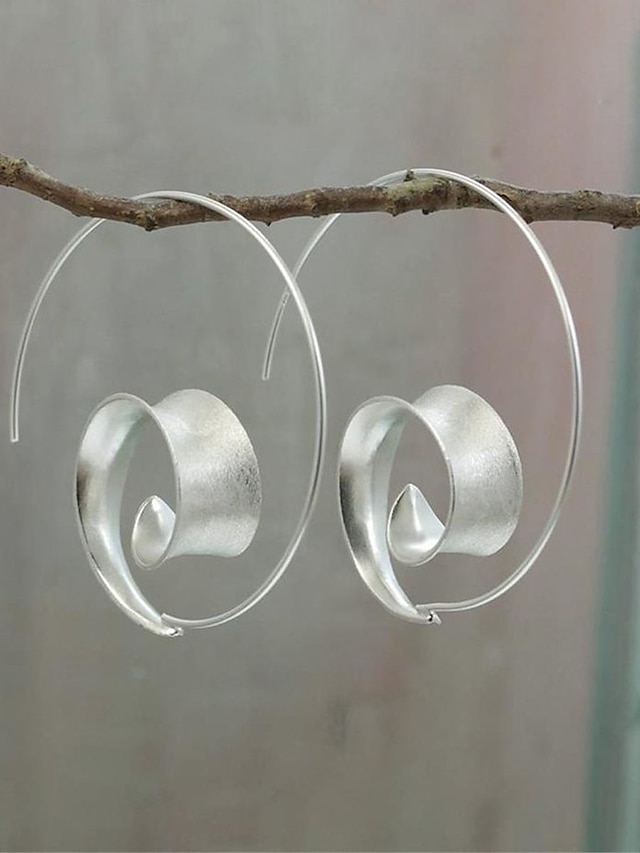  Damen Ohrringe Modisch Outdoor Blatt Ohrring