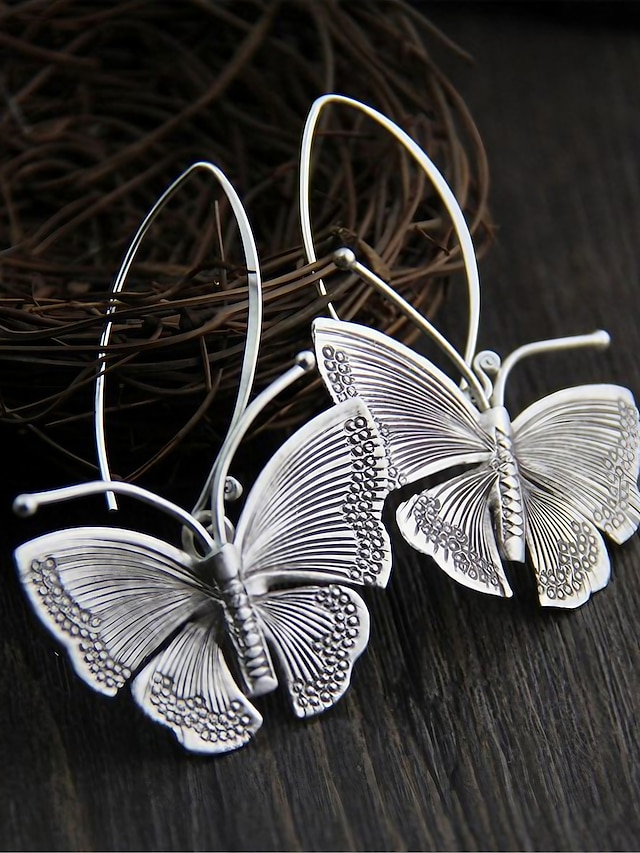  Women's Earrings Vintage Outdoor Butterfly Earring