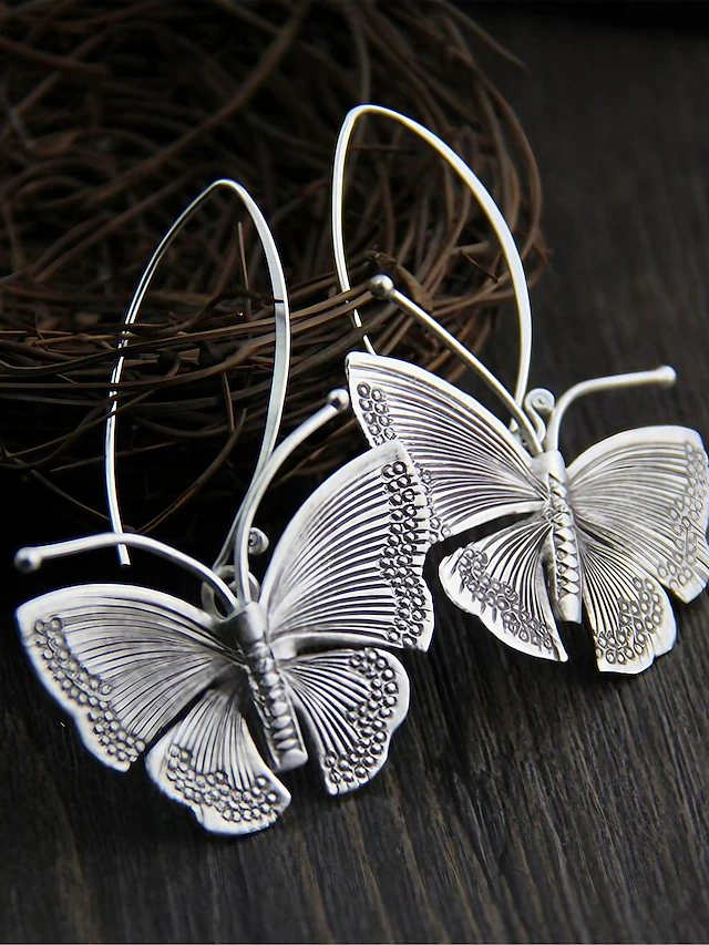 Women's Earrings Vintage Outdoor Butterfly Earring 5