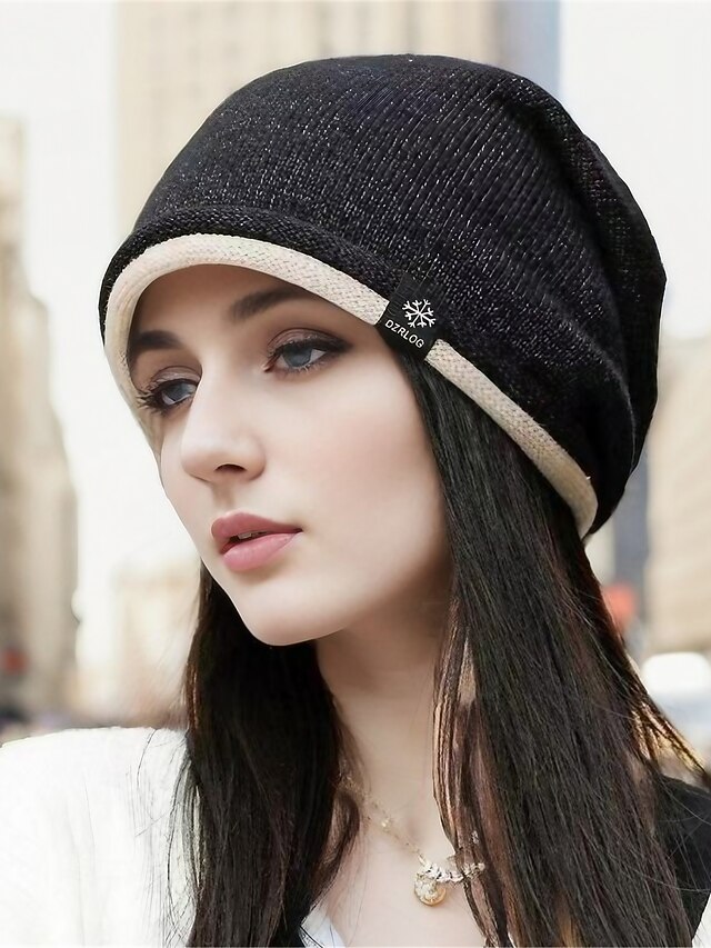 Women's Active Street Pure Color Headwear 15