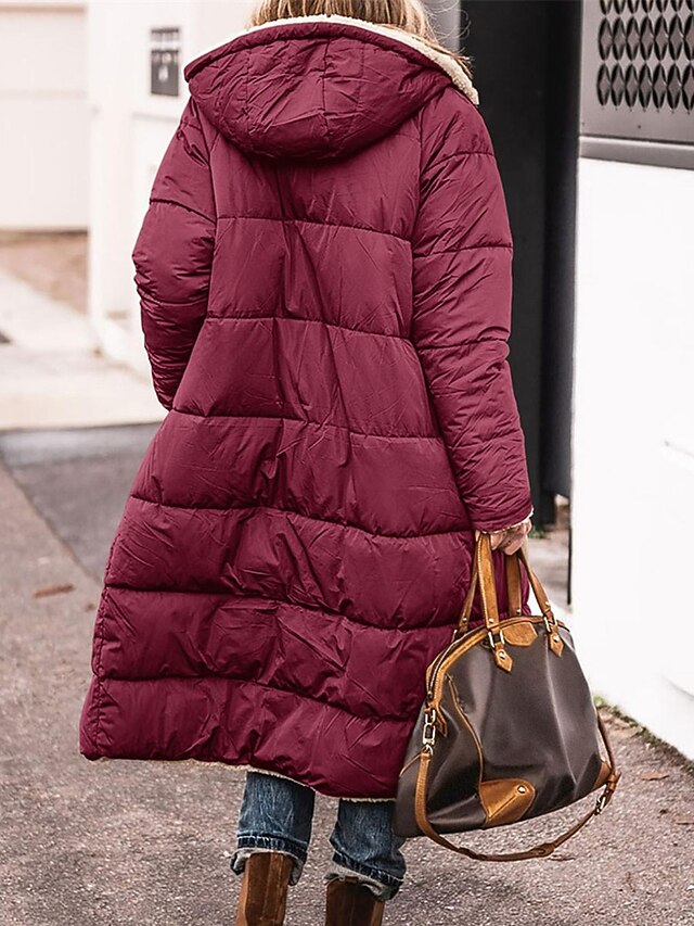 Women's Casual Jacket Daily Holiday Winter Regular Coat Regular Fit main image 1