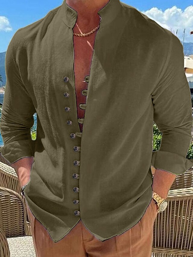 Pierre Cardin Coupe Slim Homme Chemise Décontractée Manche Courte Bleu