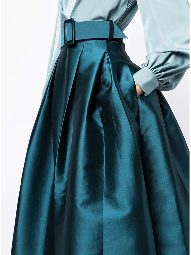 A Line Green Evening Dress Long Formal Occasion Dresses Y4725 main image 1