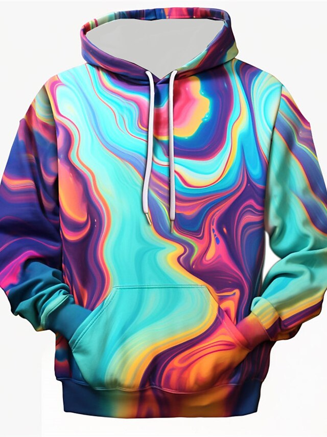 Sweat à Capuche Oversize Homme UHouse - Style Streetwear, Finition Délavée, Confortable - 2