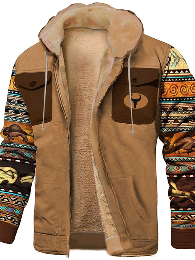 Levi's Heren T3 Graphic Zip Up Hoodie Rood