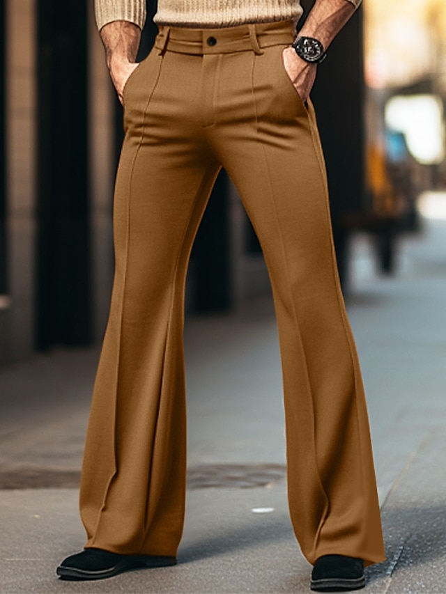 pantalon evase homme