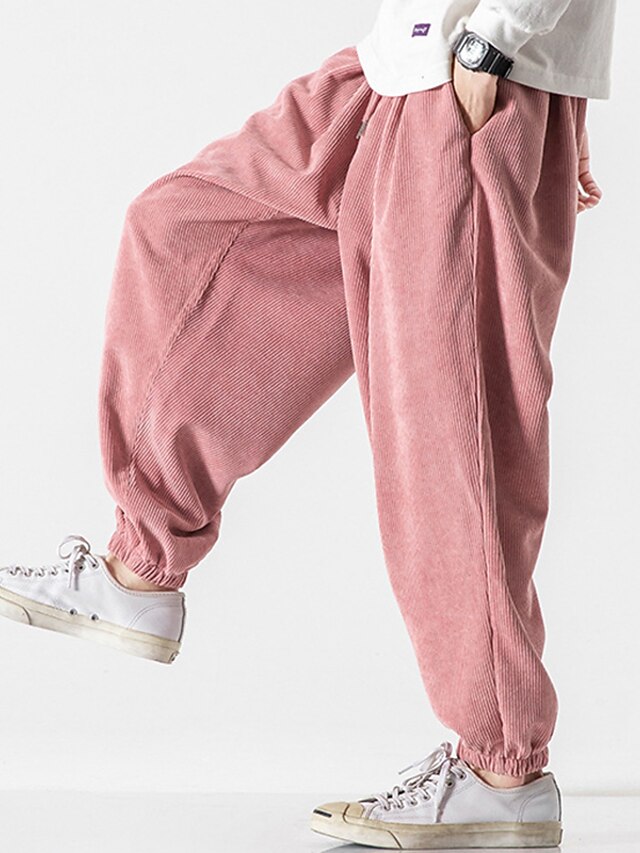 Pantalon De Jogging Tansozer Homme - Coton Doux - Taille élastique Avec Cordon - Poches Zippées - Coupe Slim