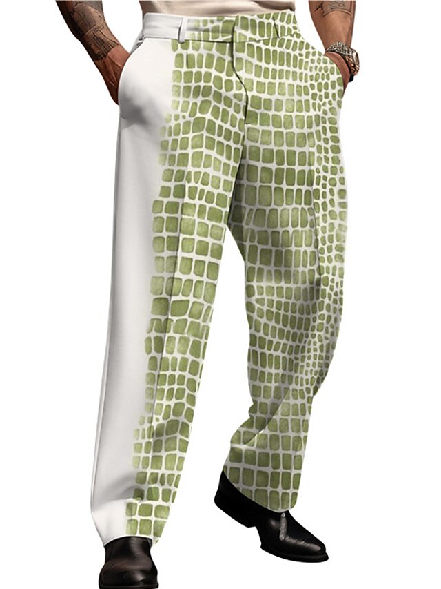 Pyjama/Ensemble Décontracté Homme - 2 Pièces, Rayé, Fermeture Éclair, Tissu Polyester Doux