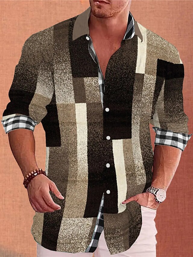 Watchout Plaid Casual Shirt main image 1