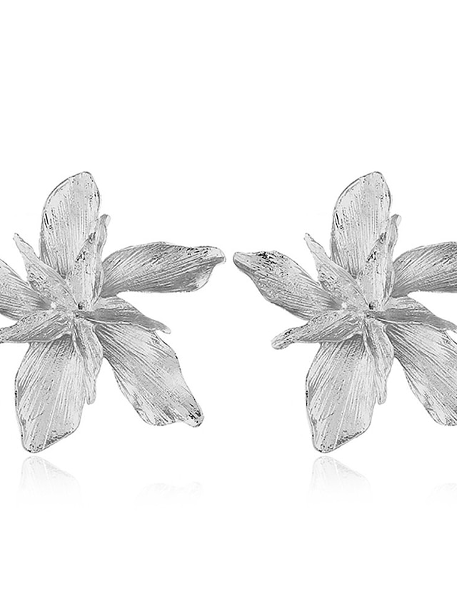  1 Pair Stud Earrings For Women's Birthday Party Evening Gift Alloy Vintage Style Fashion Daisy