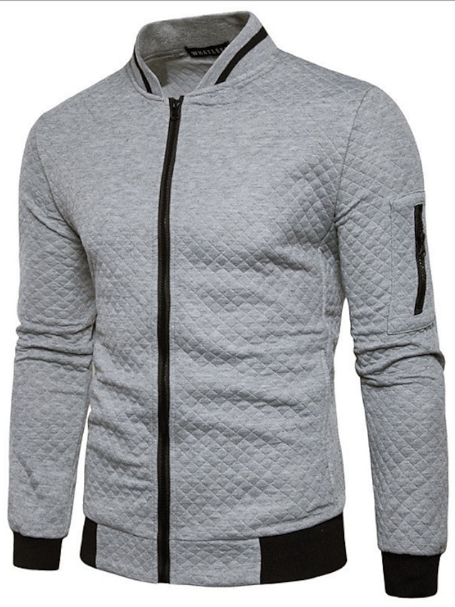 Sweat Col Zippé Homme CRAGHOPPERS Gris Bloc De Couleur, Taille L, Occasion