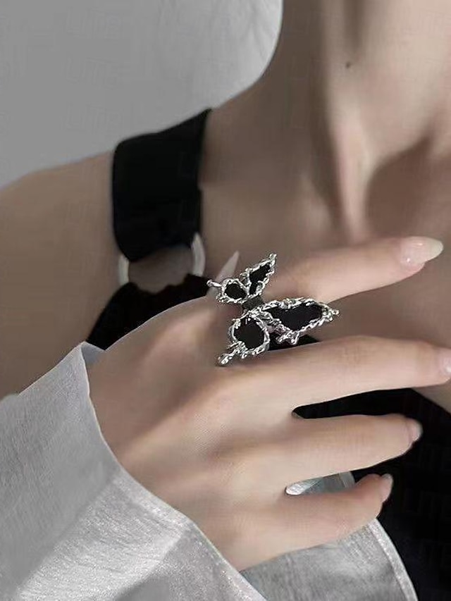  טבעת For בגדי ריקוד נשים יום הולדת מסיבה / ערב מתנה סגסוגת פרפר