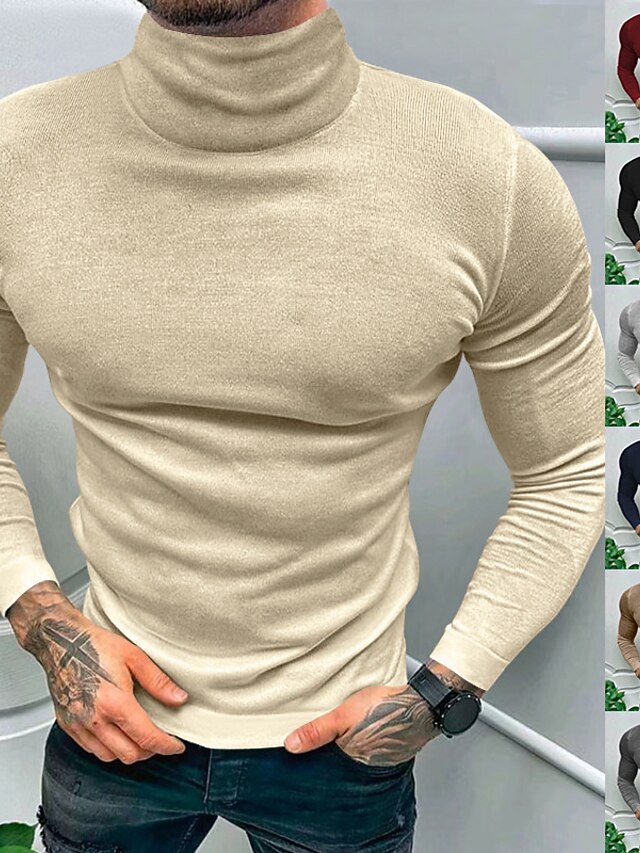 T-shirt Henley Manches Longues Homme - Col Boutonné, Poche Poitrine - 75% Polyester, 20% Viscose, 5% Élasthanne - Coupe Régulière Décontractée