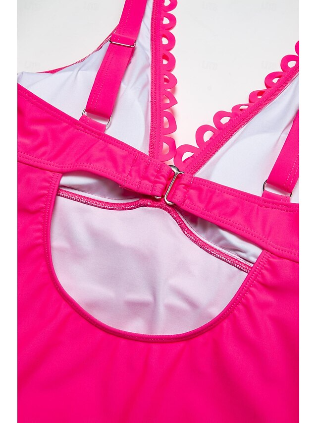 SUUKSESS Women Sexy Tummy Control One Piece Swimsuits Halter Push Up