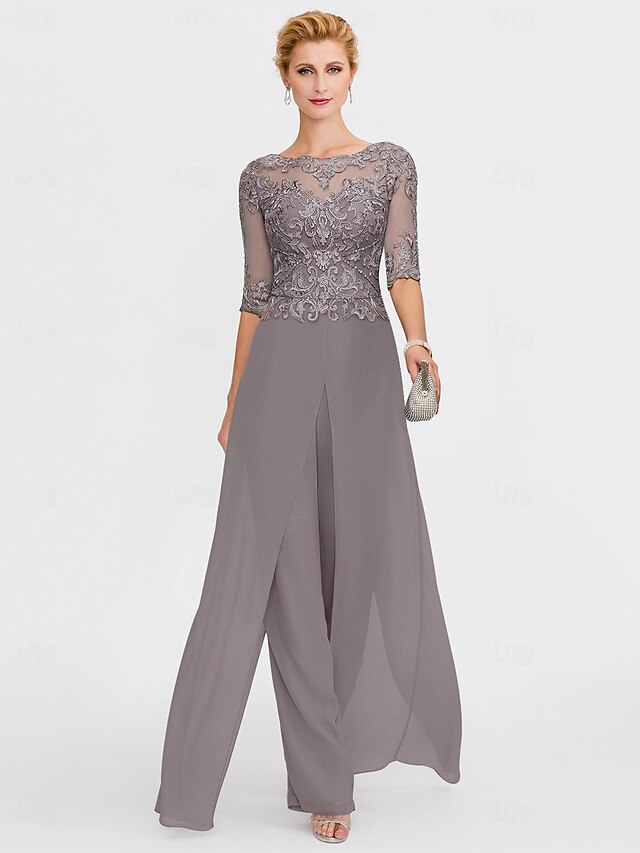 Robe Et Manteau Rose Poudré Pour Maman De Mariée | Cario Mode