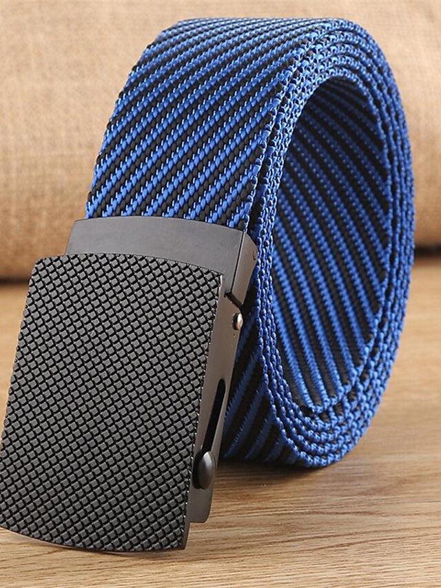 Herre Belte Nylon belte Midjebelte Gul Blå Legering Holdbar Justerbare عادي utendørs Daglig