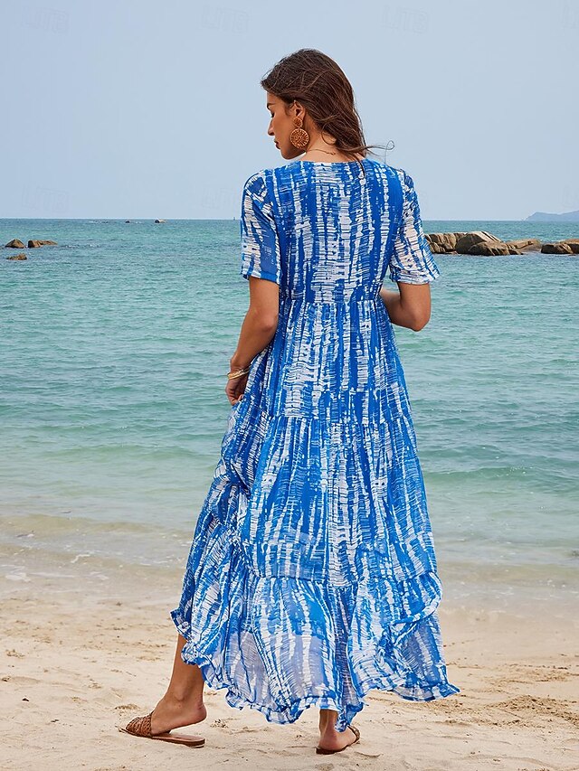 Chiffon Casual Dress 2026.Women's Long Dress Maxi Dress Casual Dress Chiffon Dress Swing Dress ...