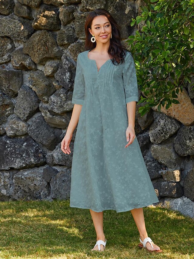 ABITO CORTO INCRESPATO IN JERSEY - Foto 9