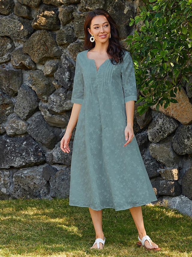 ABITO CORTO INCRESPATO IN JERSEY - Foto 9