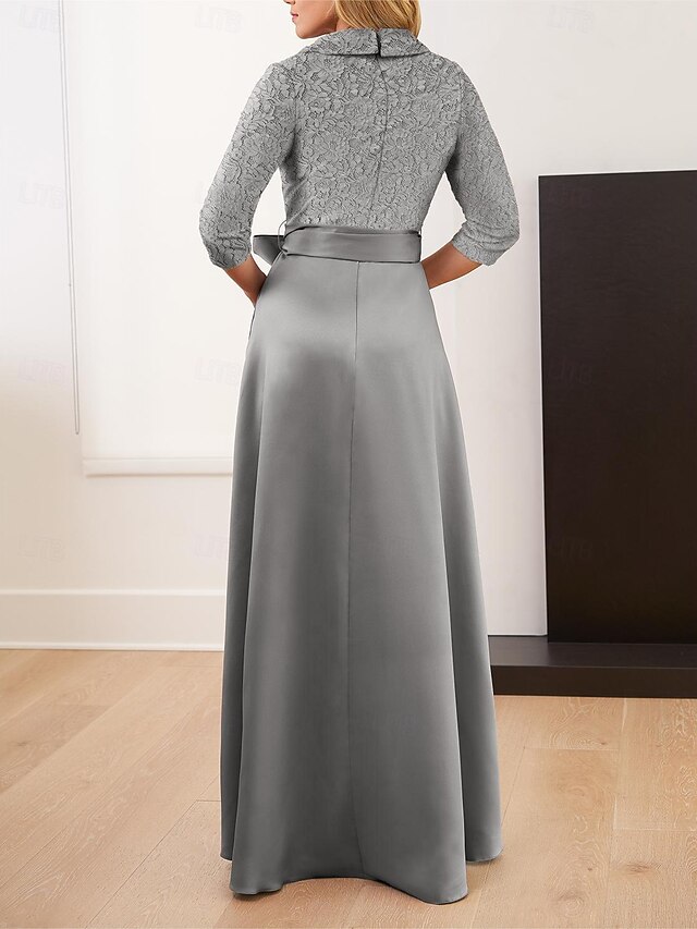 A-Line Mother of the Bride Dress Formal Wedding Guest Elegant Shirt ...