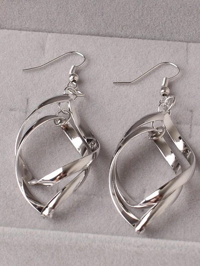  1 Pair Drop Earrings For Women's Party Evening Gift Date Alloy Fancy Fashion
